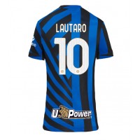 Inter Milan Lautaro Martinez #10 Domaci Dres za Ženska 2024-25 Kratak Rukav